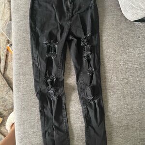 Vanilla Star Black Cheeky Skinny Jeans